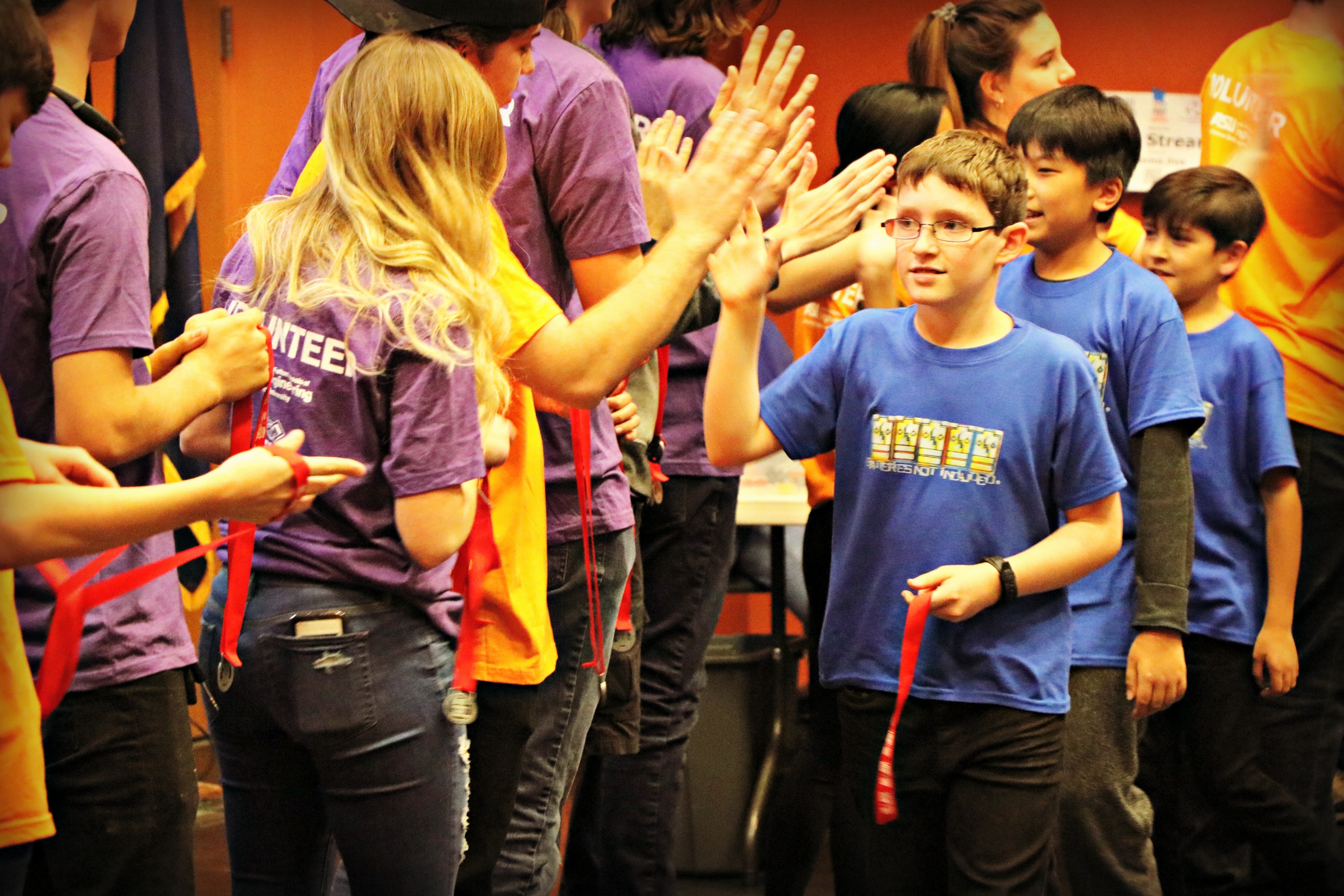 Plasma Volunteers at our FLL Regional